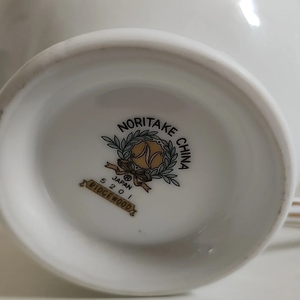Vintage Noritake Ridgewood 5201 Fine Bone China Creamer Made In Japan